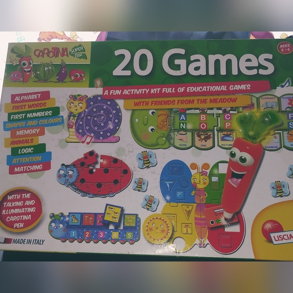 Carotina Talking pen 20 Games - Picture 1 of 2